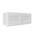 Ready to Assemble Wall Bridge Cabinet in Shaker White