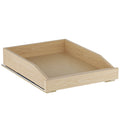 Pull Out Cabinet Organizer 13.5" W x 21" D, Soft Close Slide Out Wood Drawer Shelf for Kitchen Cabinets, Pull Out Cabinet Drawer for Base Cabinet, Pantry and Bathroom Storage, Bottom Mount