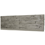 Faux Stone Wall Panels, 6-Pack Premium PU Stone Veneer for Indoor/Outdoor, 3D Artificial Rock Siding for Fireplace Surround & TV Accent Wall, English Brown Castle Stone, 45.67"x11.8"