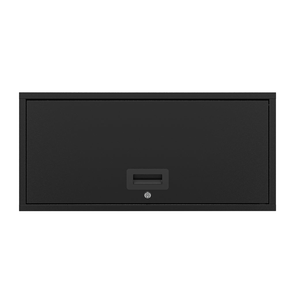 Heavy Duty Wall Storage Cabinet with Sliding Up-Flip Door Floating Tool Cabinet for Kitchen, Basement, Warehouse