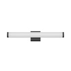 LUXYARD Bathroom Vanity Light Black - 25 inch  Vanity Lights for Bathroom - 14W LED Bath Lights Over Mirror Cool White Light 6000K
