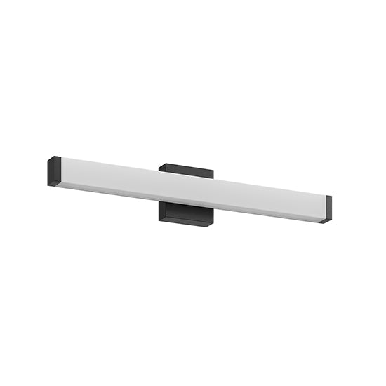 LUXYARD Bathroom Vanity Light Black - 25 inch  Vanity Lights for Bathroom - 14W LED Bath Lights Over Mirror Cool White Light 6000K