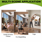 26 in W x 60 in H Frameless Full Length Wall Mirror for Home Gym Bedroom Garage Workout Room and Dance Studio