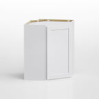 24 in. W x 24 in. D x 30 in. H Plywood Wall Corner Kitchen Cabinet in Shaker White